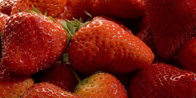 Aardbeienijs